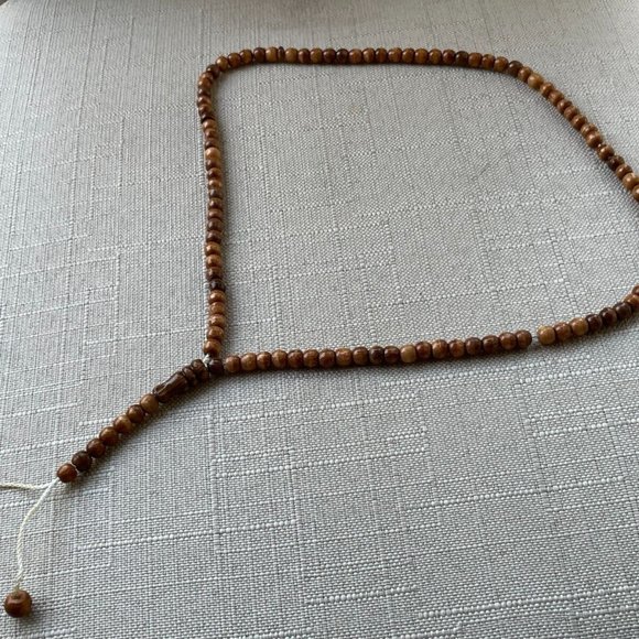 Prayer Tasbeeh Islamic Beads Handmade Real Wood Beads Muslim Tasbeh - Picture 7 of 8